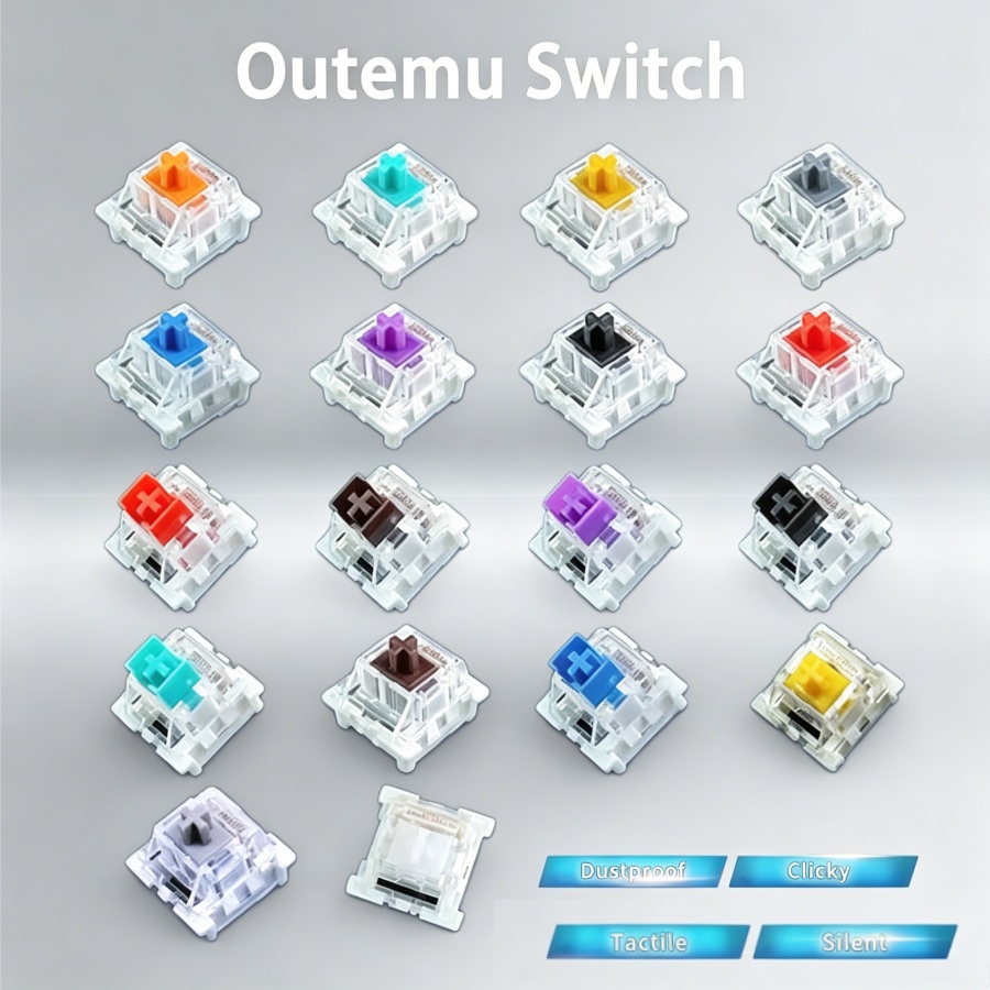 Mechanical Switch Tester - Outemu Switch for Mechanical Keyboard 3Pin