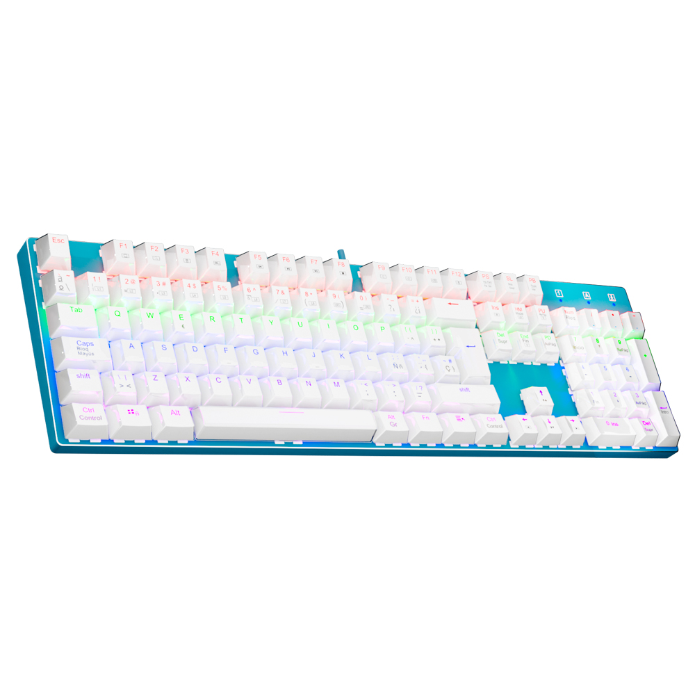 Keyboard Gaming Mac - E-YOOSO Z88 Rainbow FALCON USB Mechanical