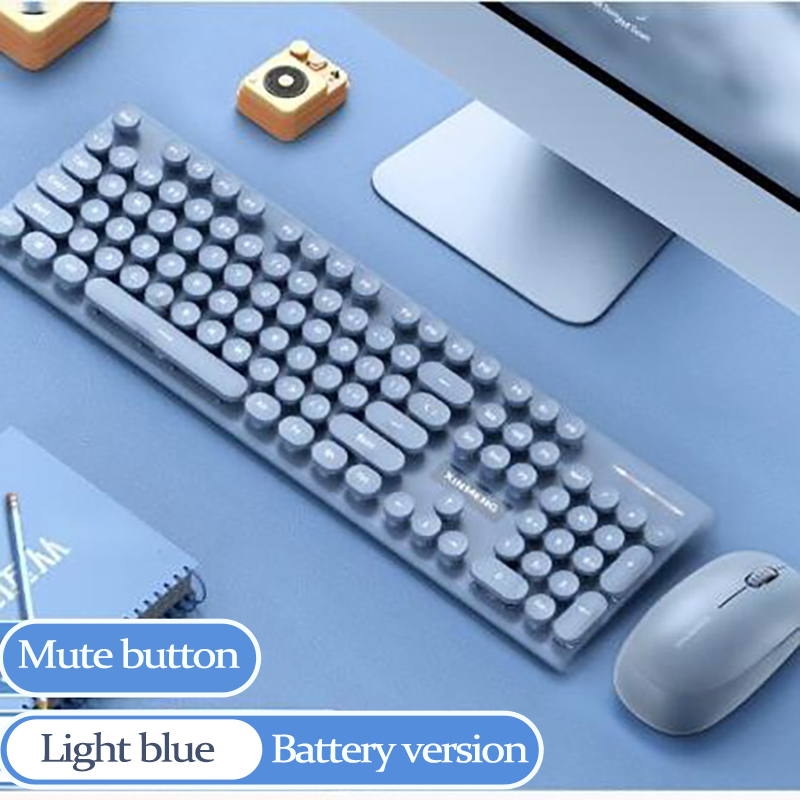 Gaming Keyboard And Mouse Combo Wireless - UTHAI N520 2.4G Văn Phòng Kinh