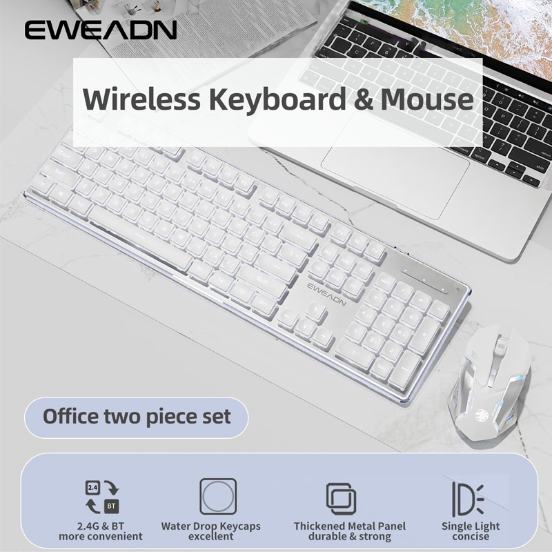 EWEADN V3 wireless Silent Offi - đánh giá và giá Gaming Keyboard And Mouse Combo Wireless