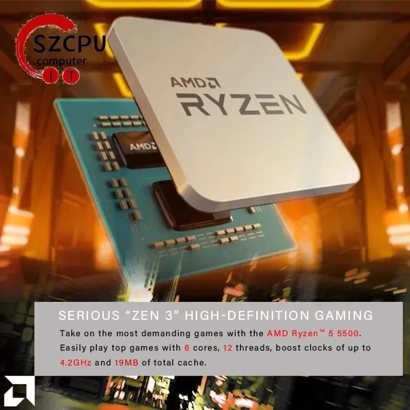 100% Brand New AMD R5 5500 Ryz - đánh giá và giá Amd Cpu Ryzen 5