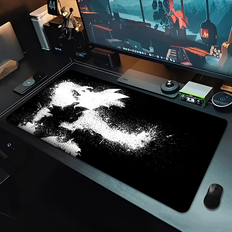 DBZ Black Anime Mouse Pad Drag - đánh giá và giá Gaming Keyboard Noise
