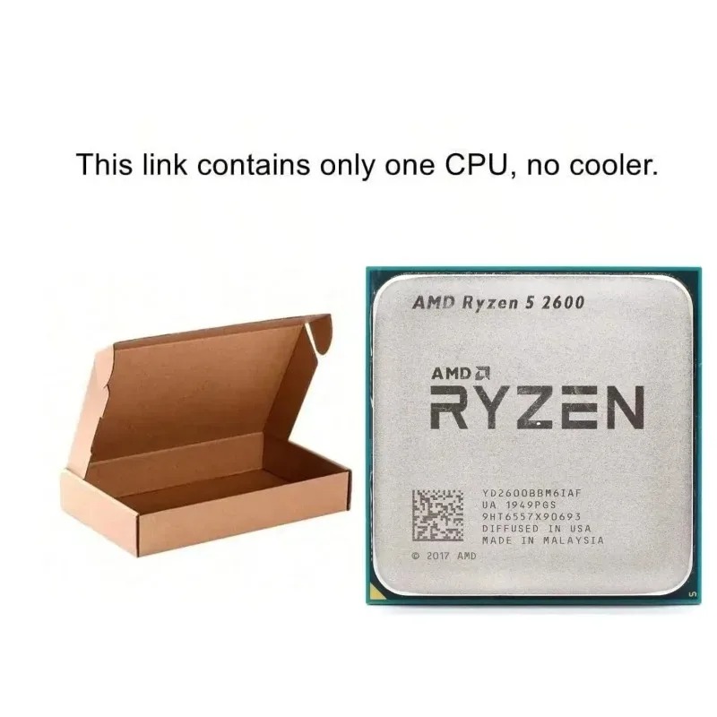 AMD Ryzen 5 2600 Original Desk - đánh giá và giá Amd Cpu Ryzen 5