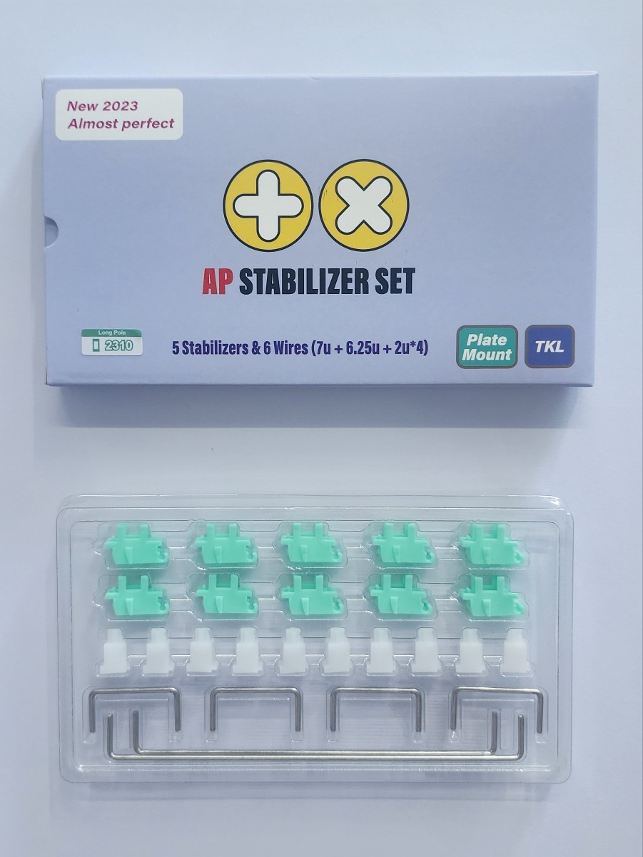 TX Stabilizers AP Plate Mounte - đánh giá và giá Keyboard Lube Kit