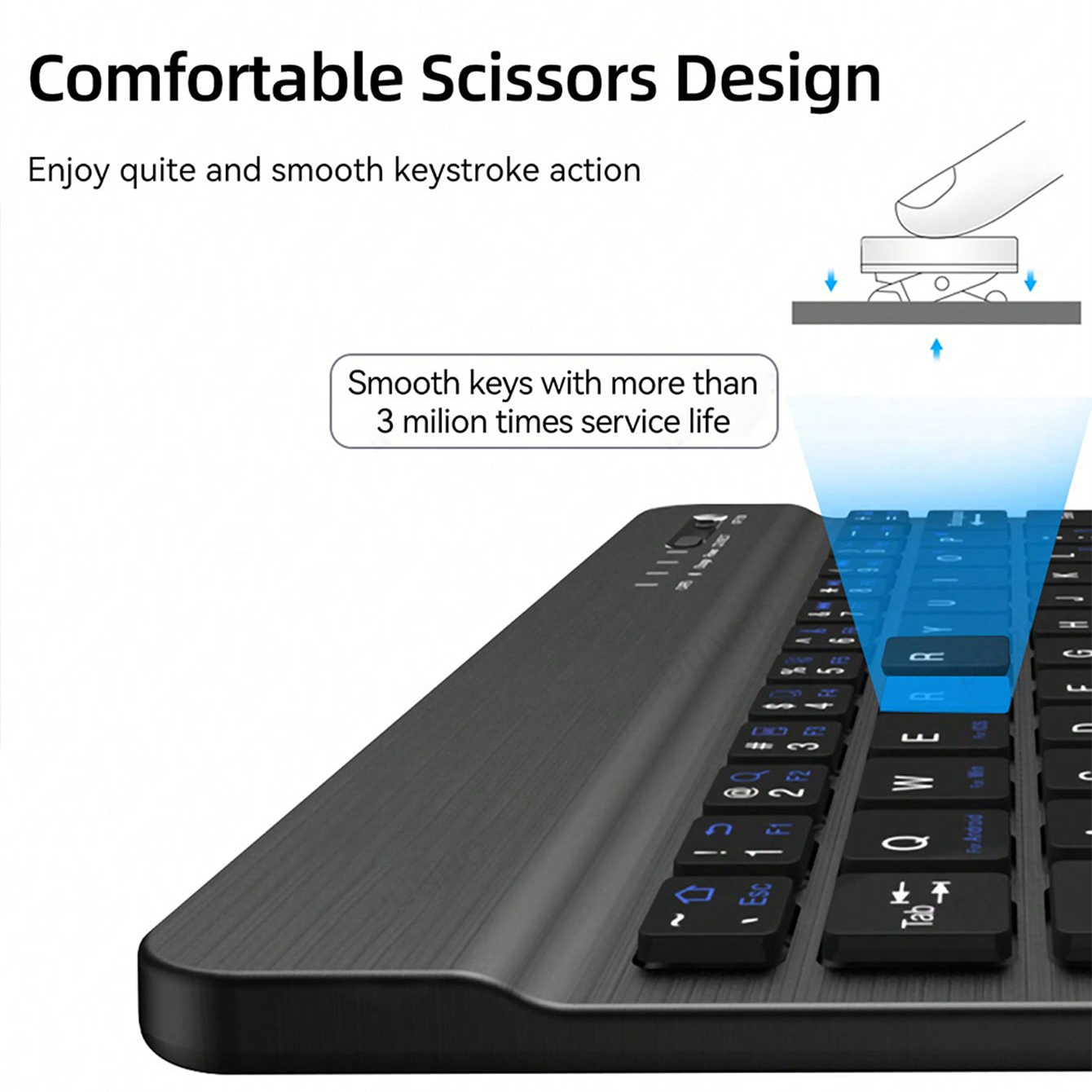 Multilingual Keyboard For Tabl - đánh giá và giá Gaming Keyboard Mechanical Wireless