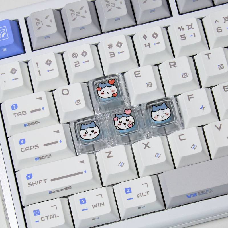 Chiikawa 4 Pcs Handmade Transp - đánh giá và giá Gaming Keyboard Esports