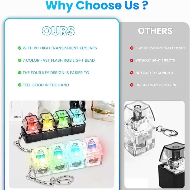 4-Key Mechanical Keyboard Swit - đánh giá và giá Mechanical Switch Tester