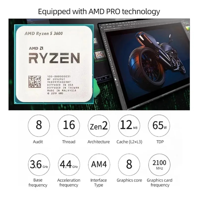 AM4 Tray 100% Brand New Origin - đánh giá và giá Amd Cpu Ryzen 5