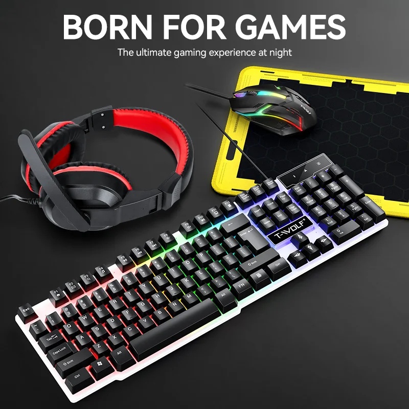 NEW USB Keyboard And Mouse Gam - đánh giá và giá Gaming Keyboard And Mouse Set