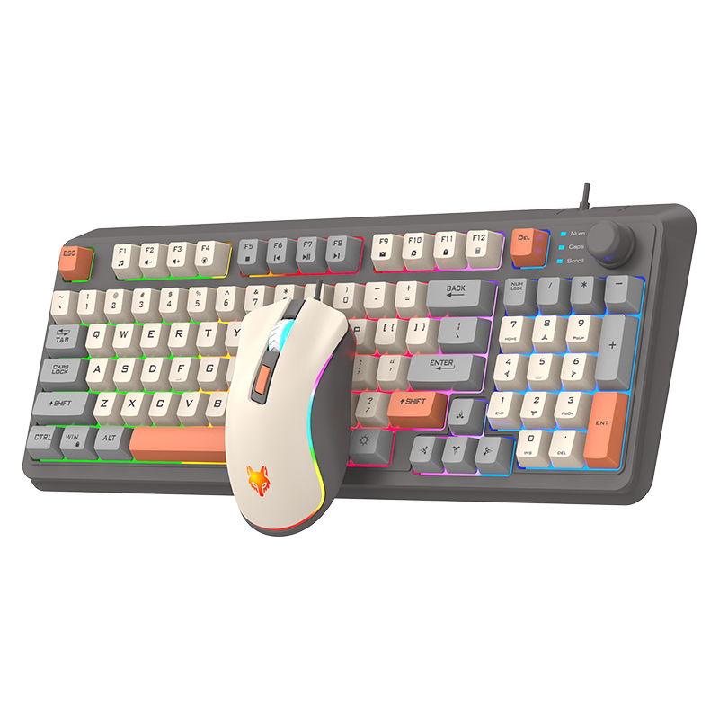 K820 USB Wired Game Keyboard M - đánh giá và giá Gaming Keyboard And Mouse Set