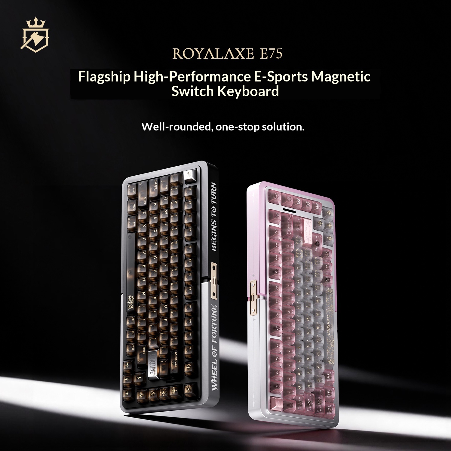 Royalaxe E75 HE Aluminum Shell - đánh giá và giá Gaming Keyboard Hall Effect Switches