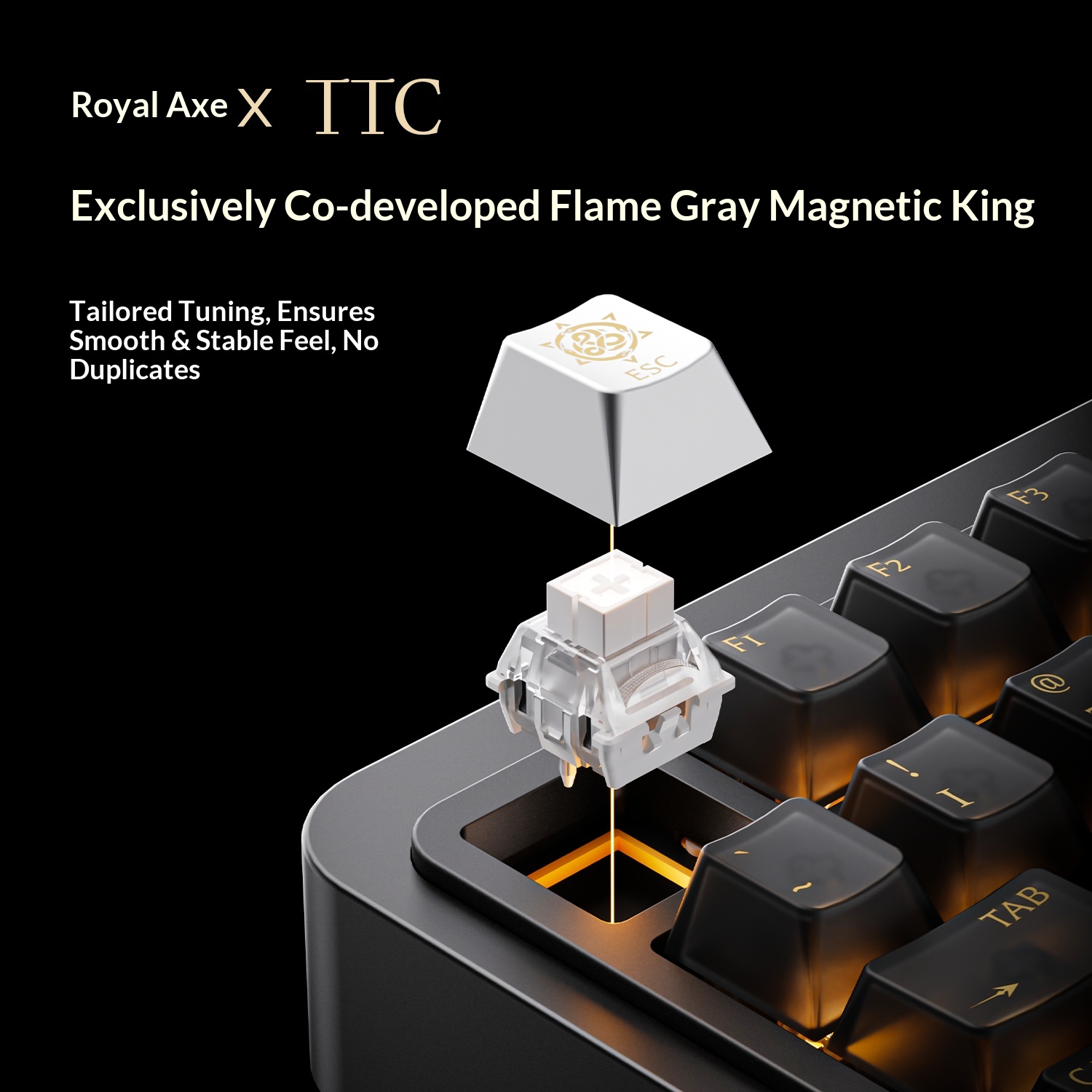 Royalaxe E75 HE Aluminum Shell - đánh giá và giá Gaming Keyboard Hall Effect Switches