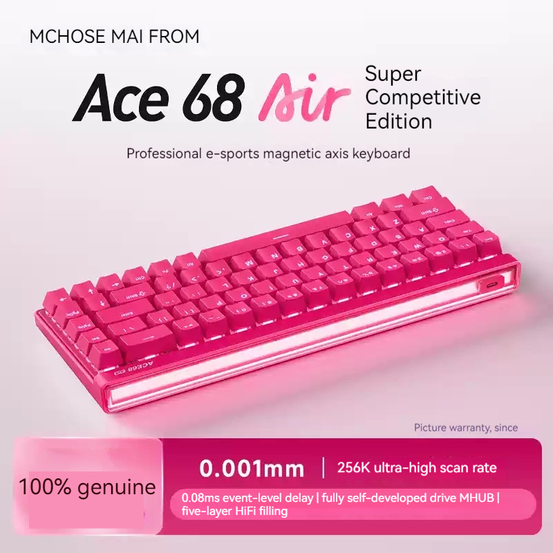 Mchose Ace68 Air Magnetic Axis - đánh giá và giá Gaming Keyboard Esports